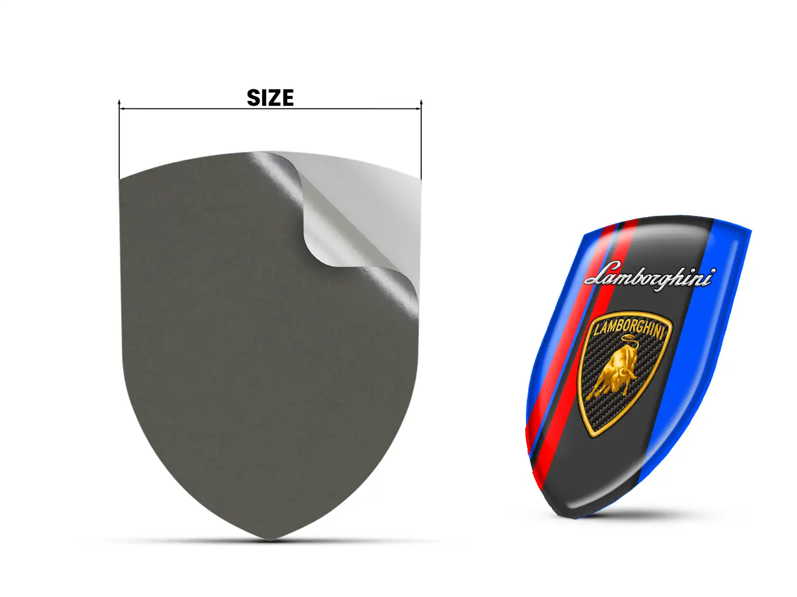 Lamborghini Pegatinas Traseras Carreras Auto Lujo Personalizable